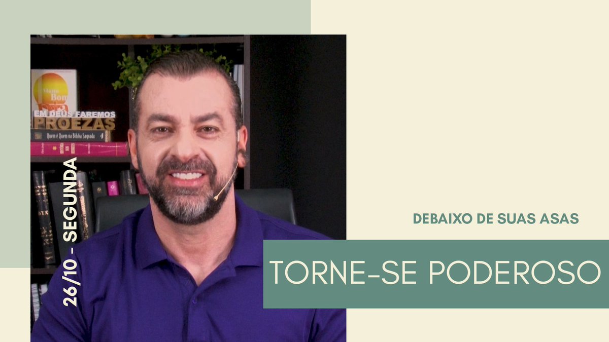 Torne-se poderoso || DEBAIXO DE SUAS ASAS    youtu.be/WJrl-QN3SCM
