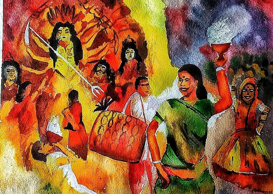 Unravelity Studios (@unravelity) on Twitter photo 2020-10-26 11:28:39 Since navratri is near its end, an art depicting the worship of devi.. . Day 90 . . . #navratri2020 #navratri #navratrispecial #navami #mahaastmi #devi #deviworship #goddess #goddessenergy #goddesses #maa #maadurga #artistsoninstagram #100daysofsketchingofficial Since navratri is near its end, an art depicting the worship of devi.. . Day 90 . . . #navratri2020 #navratri #navratrispecial #navami #mahaastmi #devi #deviworship #goddess #goddessenergy #goddesses #maa #maadurga #artistsoninstagram #100daysofsketchingofficial