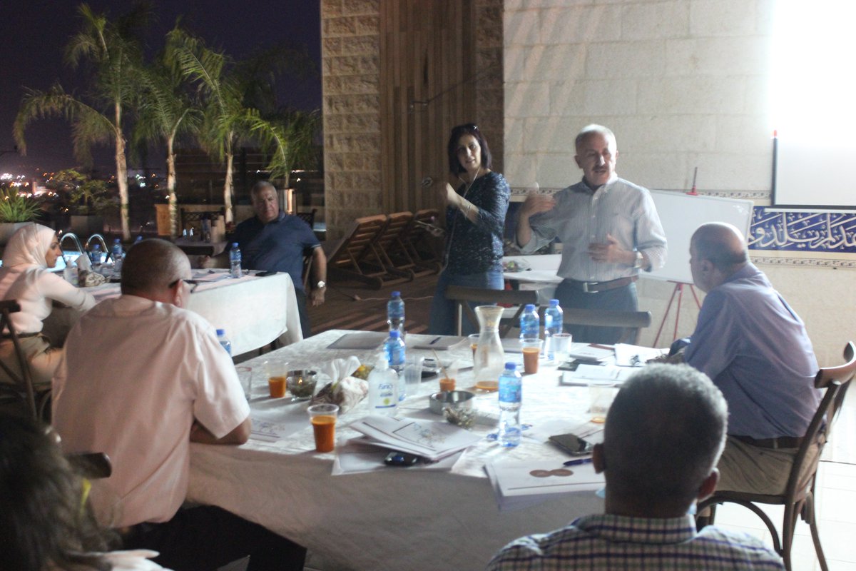 PalestineEfe's tweet photo. Part of the Impact and Innovation Strategy meeting done by EFE-Palestine with the attendance of EFE-P board members, employees, and trainers. 

Attendants has discussed the organization's strategy till 2025.
#leadership #leadershipdevelopment  #impact #Retreat #Palestine https://t.co/8LcIRTBE8u