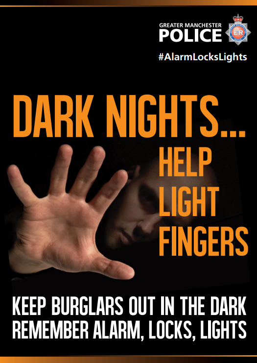 GMPFallowfield's tweet photo. β οΈ Make it hard for burglars across #Saletown
Be prepared, Be aware and Be safe! πππ‘
#AlarmLocksLights https://t.co/ysVJo9ZA5N
