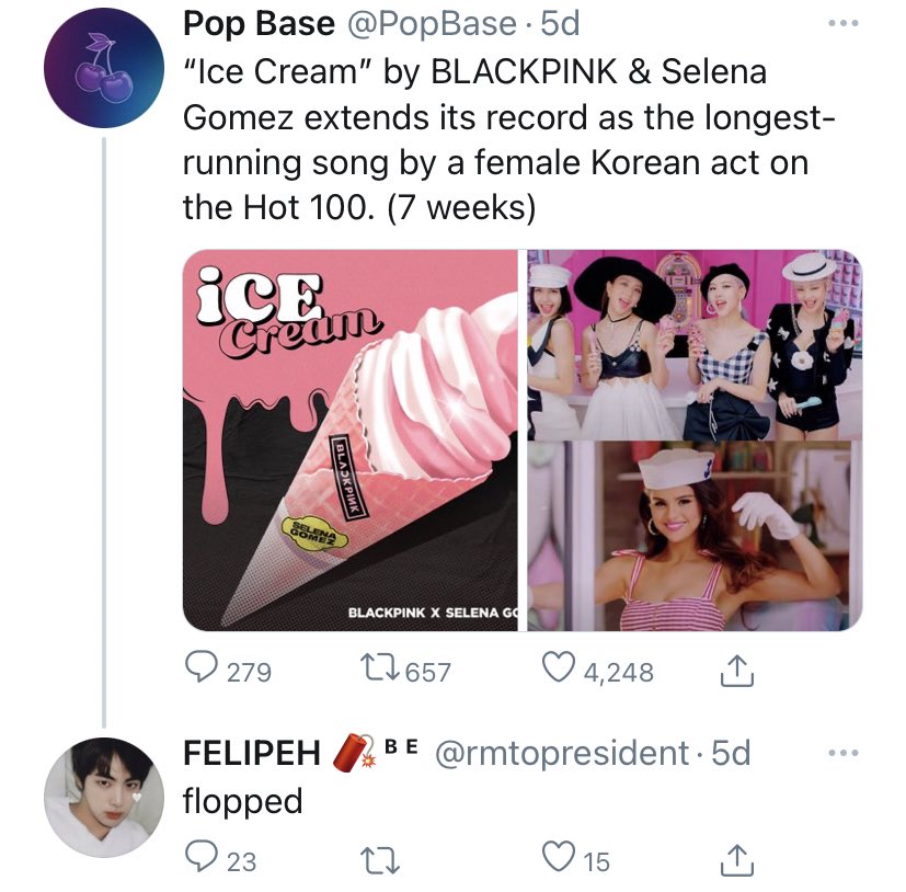 OT4_Police's tweet photo. 🚨URGENT!🚨

REPORT
➡️@.rmtopresident (https://t.co/iiRADtosrm)

For constantly belittling BLACKPINK.

REPORT AS❕
➡️Targetted Harassment
➡️Hateful Content
➡️Offensive/Disrespectful 

Receipts⬇️ https://t.co/4F2Piw8enc