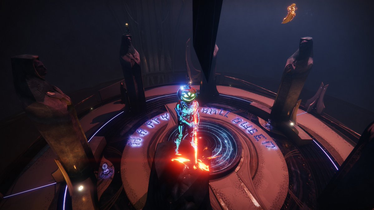 Iotussss's tweet image. Happy Halloween Guardians🎃Took us 5 hours and ran out of balls, please don't let this flop @Bungie @DestinyTheGame @A_dmg04  
 #FOTLFashionShow