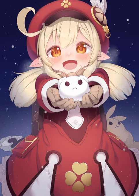 クレーちゃんの服暖かそう #原神 