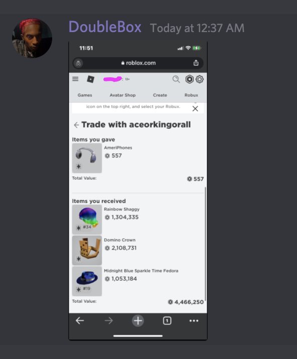 Roblox Trading News Advice On Twitter Juice Made A Post About It On His Twitter Also Double Box Straight Up Removed His Discord Server Lol - roblox trading limiteds discord