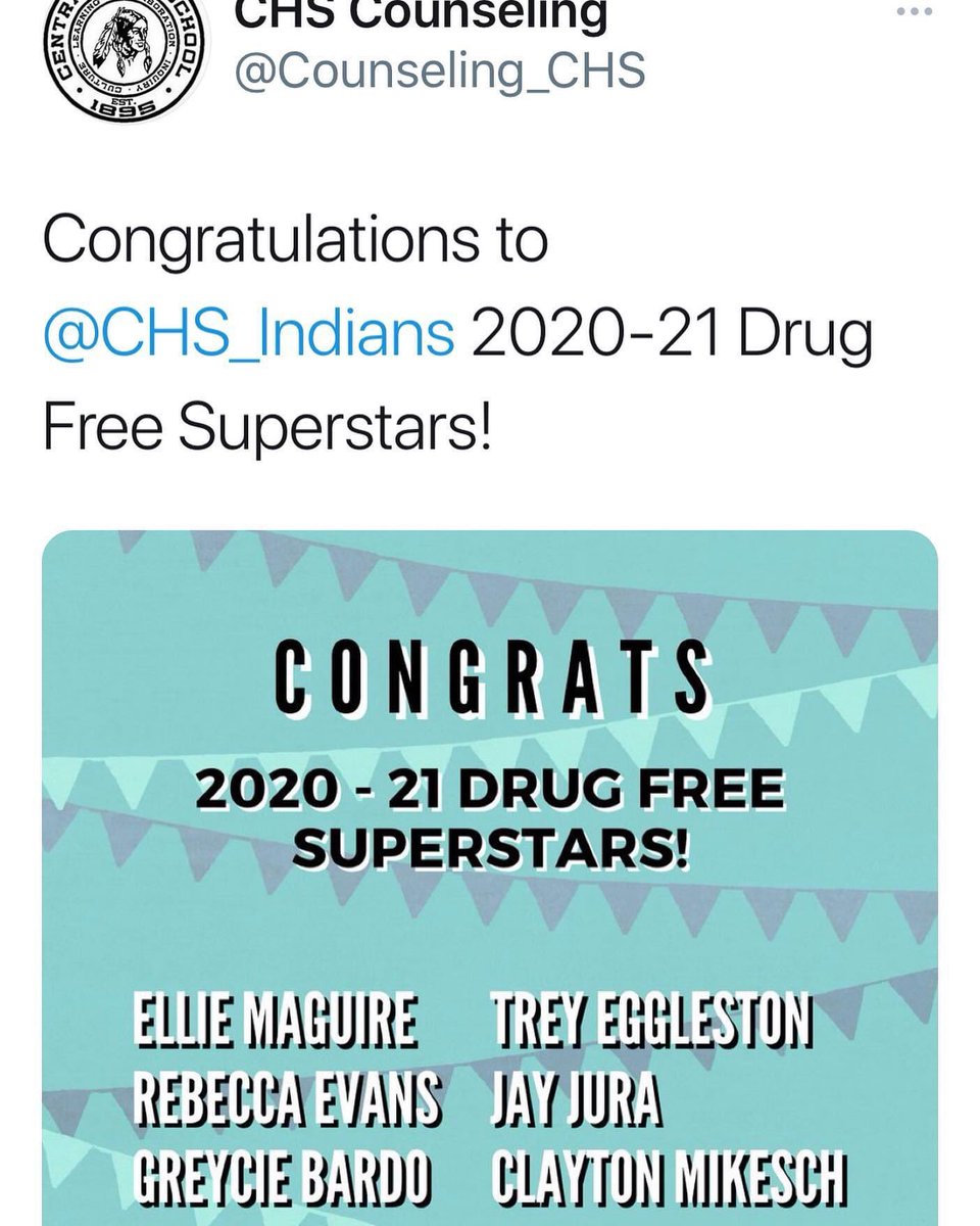 Congratulations to Ellie! Our Drug Free Superstar!