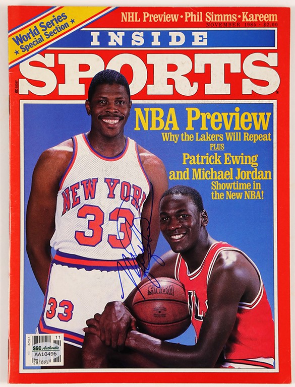 マイケルジョーダンの雑誌 Michael Jordan 1991 NBA FINALS SPECIAL ISSUE Tuff Stuff Jr