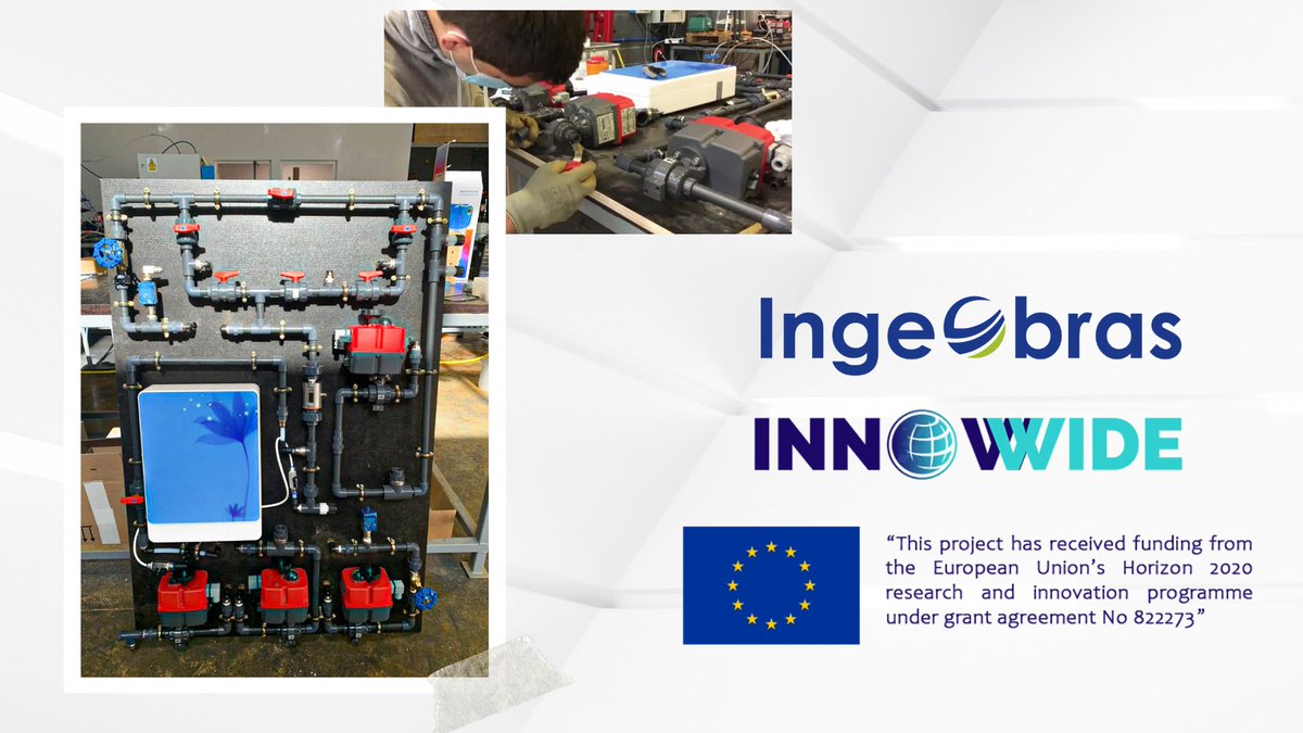 INGEOBRASSpain's tweet photo. Muy orgullosos de liderar uno de los proyectos ganadores de @innowwide de apoyo a la #internacionalización de empresas #innovadoras. 

Llevaremos nuestra tecnología #puremust-sn para solucionar el problema de nitratos en el agua potable de #Uruguay ✅💧 https://t.co/apeQkLWb8T