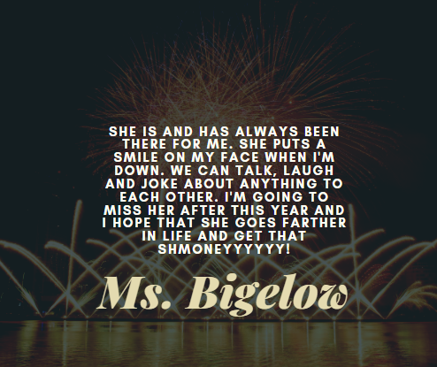 NHS Staff Rockstar shout out goes to Ms. Bigelow! Thanks  students and parents for recognizing our staff's efforts. If you'd like to shout out to one of our staff members, please stop by the main page of our website! #NHSstaffRockStar #BeTheLight
