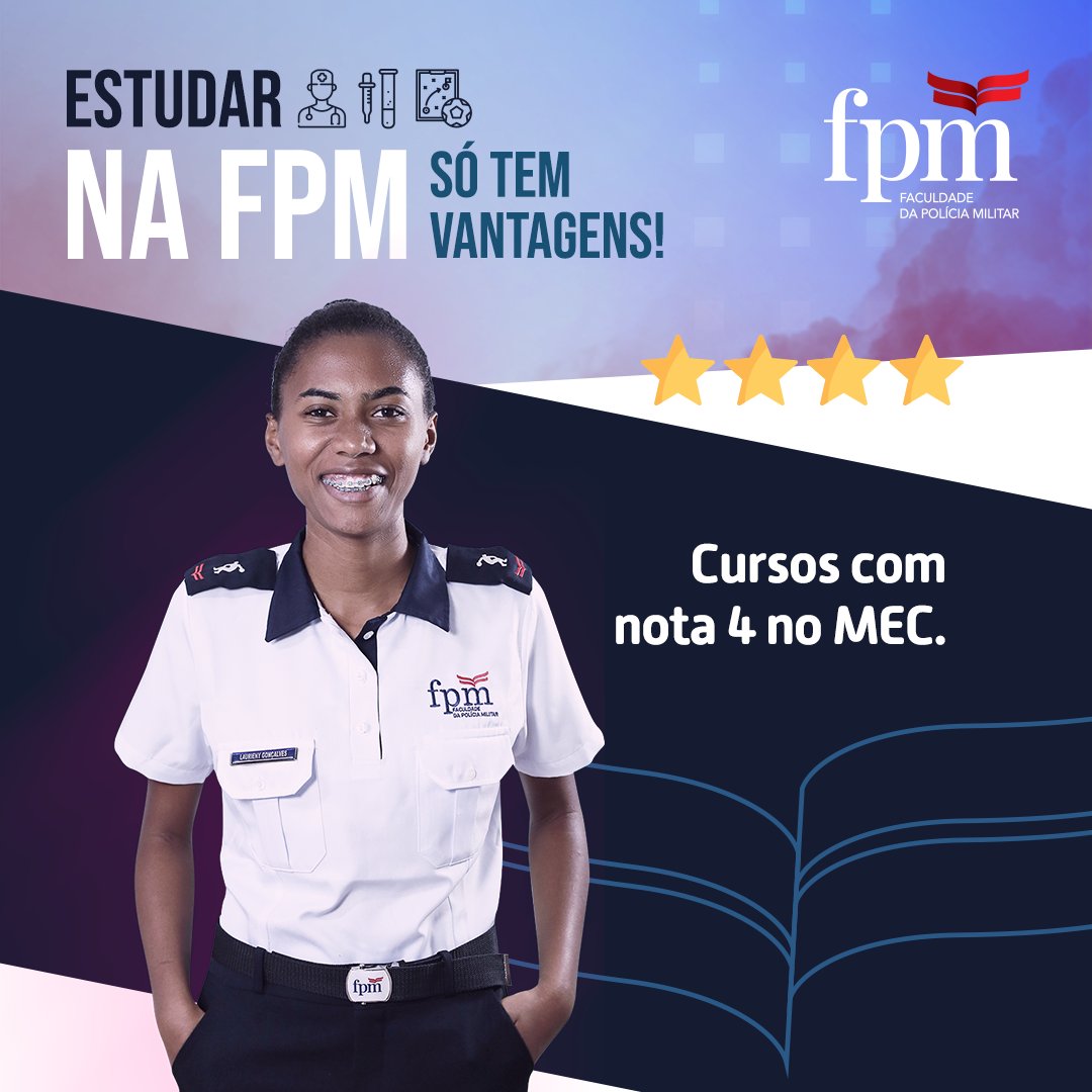 faculdadefpm's tweet photo. FPM, uma Faculdade com Nota 4 no MEC, portanto isso faz dela, uma Instituição de Excelência! #FPM #MEC #Nota4 https://t.co/RuZ5WD3GJ5