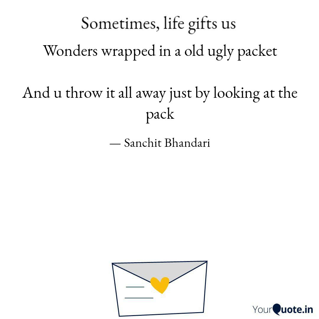 Dr_Sanchit2212's tweet image. What does #lifegiftus sometimes? #musingtime  #YourQuoteAndMine