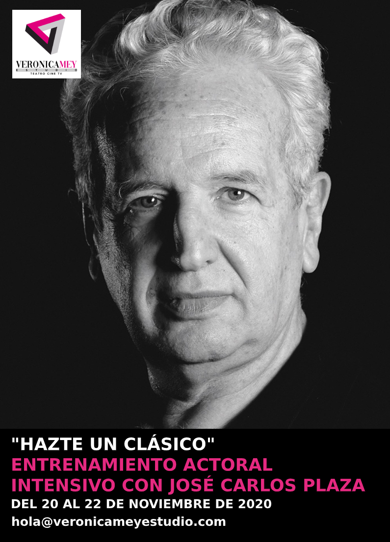 Imprescindible Entrenamiento Actoral Intensivo 'Hazte un Clásico' con el Maestro JOSÉ CARLOS PLAZA, tres veces #PremioNacionalDeTeatro. Del 20 al 22 Noviembre de 2020 en <a href="/VMeyEstudio/">Verónica Mey Estudio</a> #Madrid #Actor #Actriz #Teatro 

HOLA@VERONICAMEYESTUDIO.COM

Más info: veronicameyestudio.com/jose-carlos-pl…