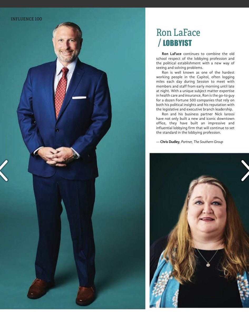 CapCityConsult's tweet photo. Spotted 👀: CCC Founding Partners @NickIarossi and @RonLaFace on the 2020 Influence 100 List. Well deserved! #FlaPol @PeterSchorschFL #influence100 https://t.co/iHe9dqHc92