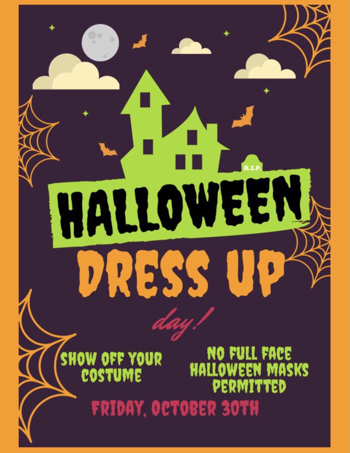 We can’t wait to see everyone in their spooky get-up!
