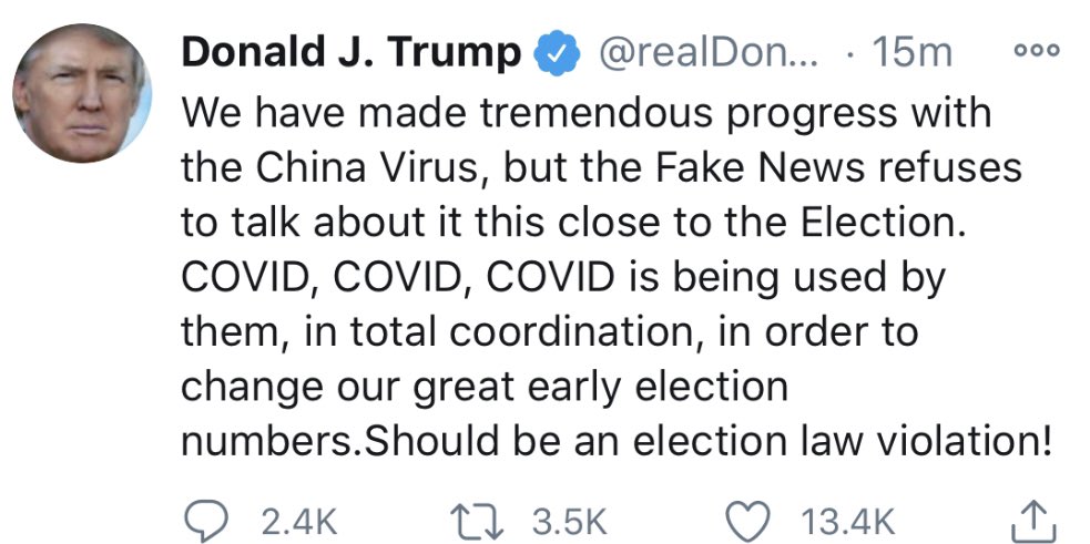 There are more than 41,000 Americans hospitalized with the virus, 8,100 in ICUs. The country just recorded its highest seven-day average for new cases, at over 66,000. Governors from both parties are saying their health systems are being overwhelmed. And it’s getting worse.
