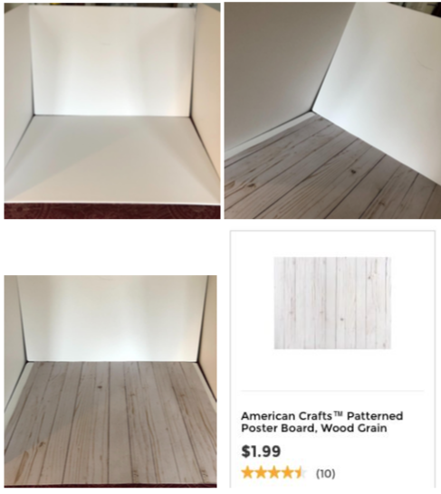 7. Take GREAT PhotosThis isn't hard but eBay is full of crappy photos. Here's a super simple setup for under $10:* 4 pieces of white board* 1 piece of wood grain patterned poster board