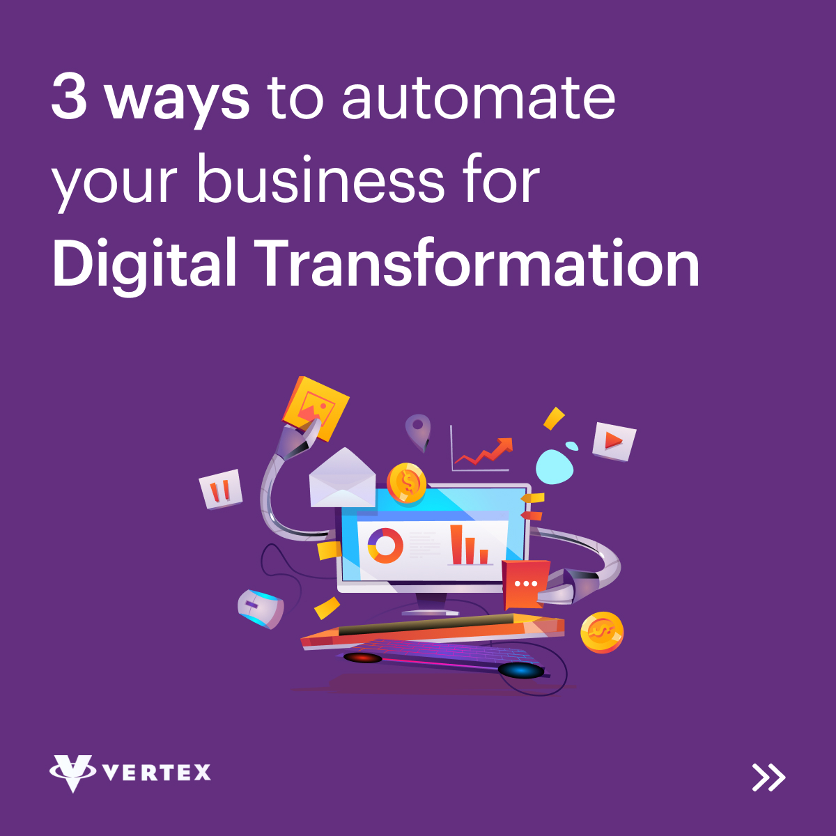 VertexSoftware's tweet image. How can businesses implement workflow automation? 

These workflow automation tips will take you one step closer to transforming your organization. 

#vertexinsights #workflowautomation #digitaltransformation #digitalautomation