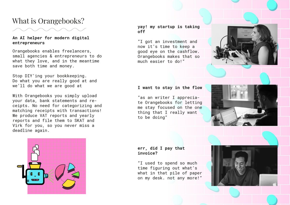 Stop #DIY’ing your bookkeeping. Do what you are really good at and we’ll do what we are good at - your #bookkeeping! Sign up for a demo meeting or directly at Orangebooks.co 💻🧘‍♀️🍰

Link to the meeting: calendly.com/meet-orangeboo…