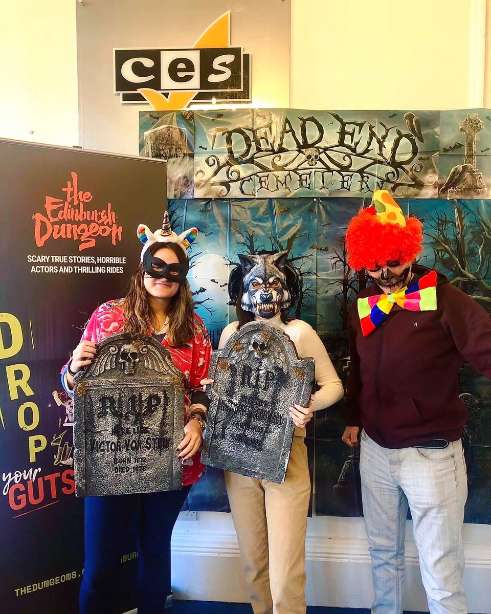 CESschools's tweet photo. It’s #SpookySeason &amp; Halloween is just around the corner! We know that everyone will be wearing a different type of mask this year, but there are still ways to have fun! You can watch lots of scary movies &amp; eat tons of candy! Do you celebrate #Halloween where you live?🎃👻 https://t.co/TNWTl4rdYK