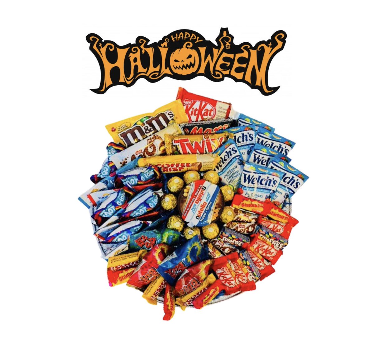 surpriseboxca's tweet photo. Are you planning a H̾a̾l̾l̾o̾w̾e̾e̾n̾ party? Let us help you out with our s̾p̾o̾o̾k̾y̾ candy tray!
#surpriseboxca #surpriseboxyyc #deliveringsmiles #halloween #halloweenbox #trickortreat #surprise #balloons #candytray #candyplatter #freedelivery #YYCNow #strawberries #freepik https://t.co/Q19VRoydrv