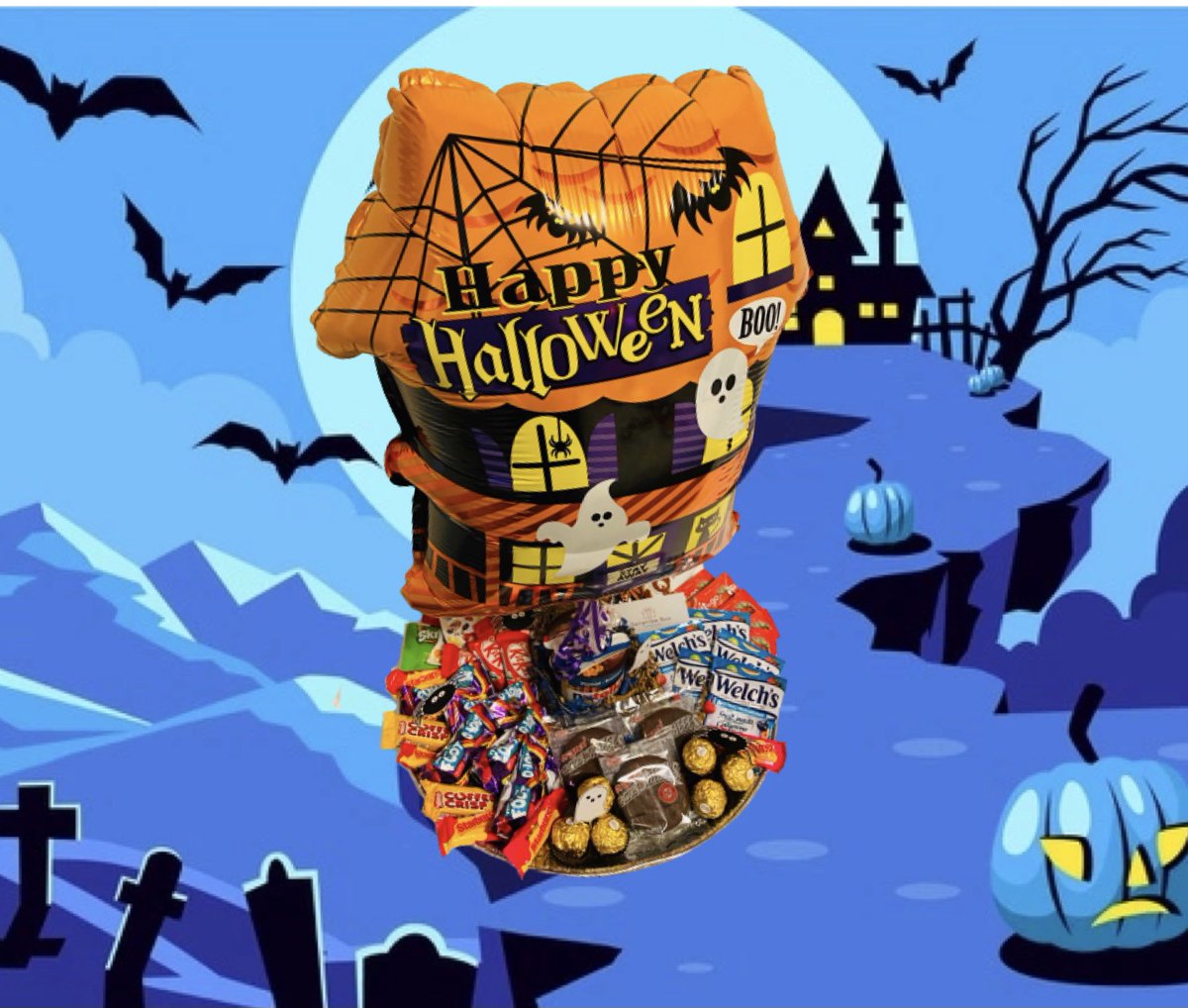 surpriseboxca's tweet photo. Are you planning a H̾a̾l̾l̾o̾w̾e̾e̾n̾ party? Let us help you out with our s̾p̾o̾o̾k̾y̾ candy tray!
#surpriseboxca #surpriseboxyyc #deliveringsmiles #halloween #halloweenbox #trickortreat #surprise #balloons #candytray #candyplatter #freedelivery #YYCNow #strawberries #freepik https://t.co/Q19VRoydrv