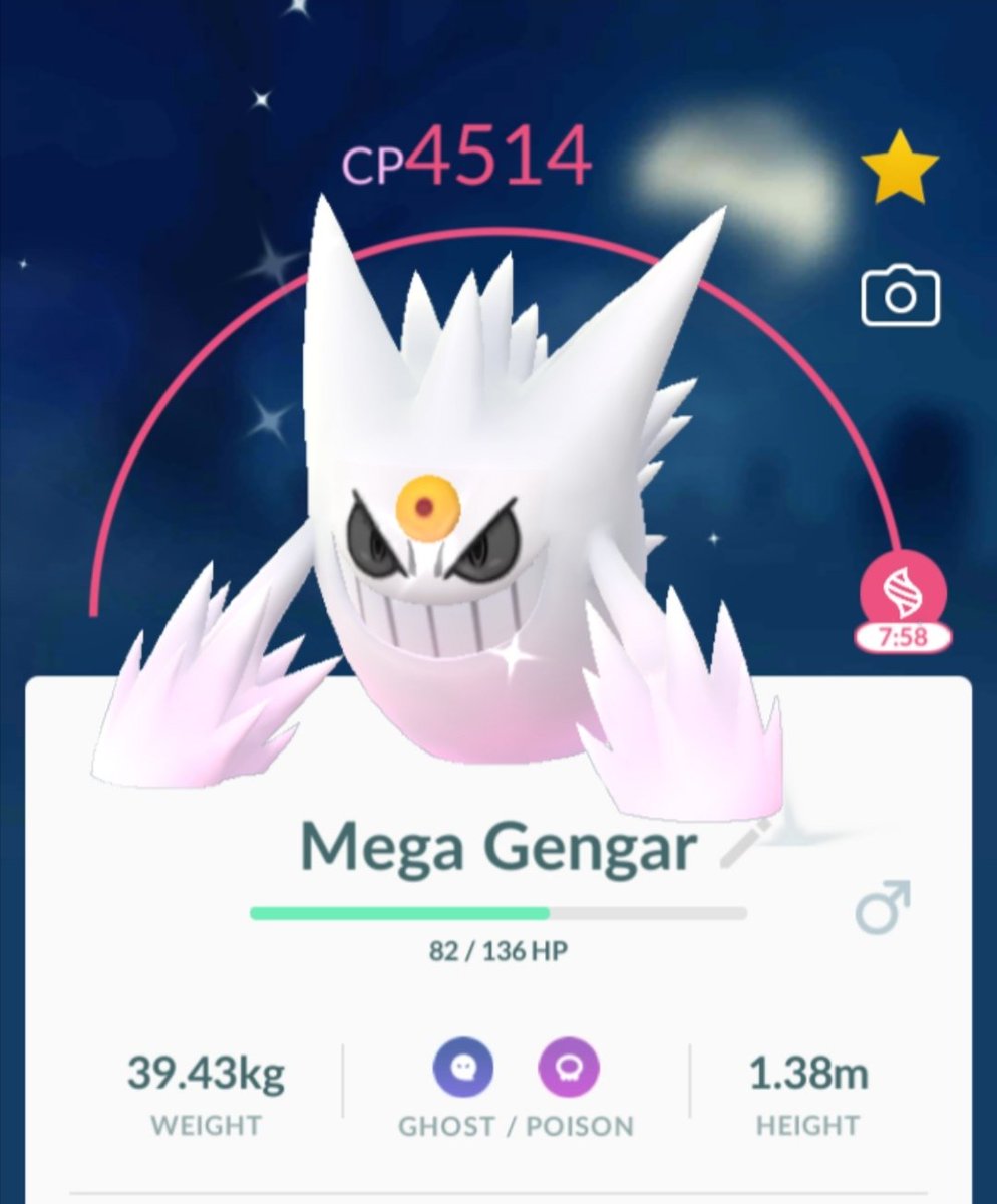 Shiny Gengar Mega Evolution, Shiny Gengar Mega Evolution