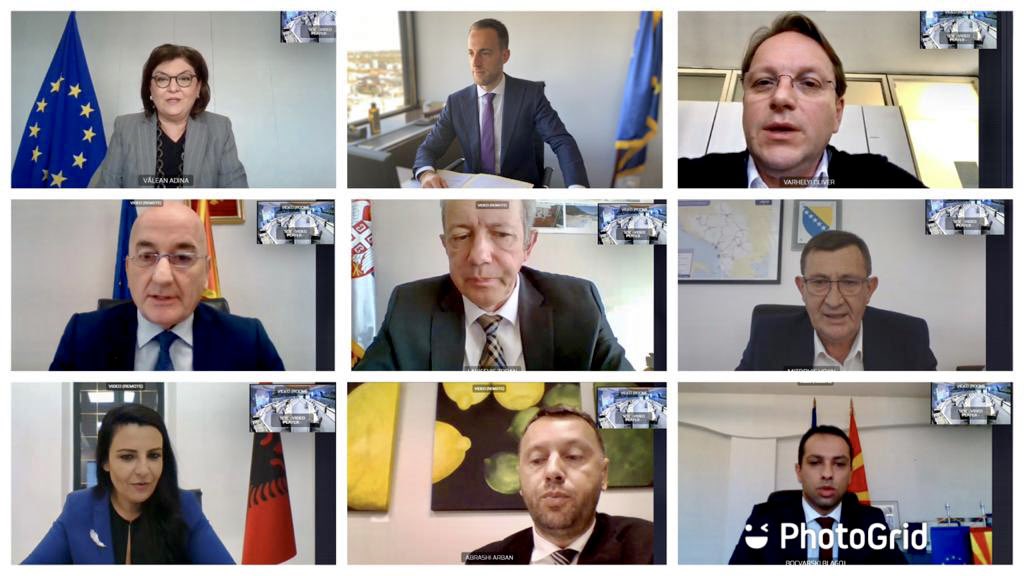 MZakonjsek's tweet image. Ministerial Council done ✅ endorsement of @EUWB6_TCT #ActionPlans on:

🔹roads - use of smart green elements in road investments &amp;amp; operations

🔹road safety #VisionZero

🔹transport facilitation - reducing waiting times at borders

🔹rail 🚊 - integration of rail markets into EU