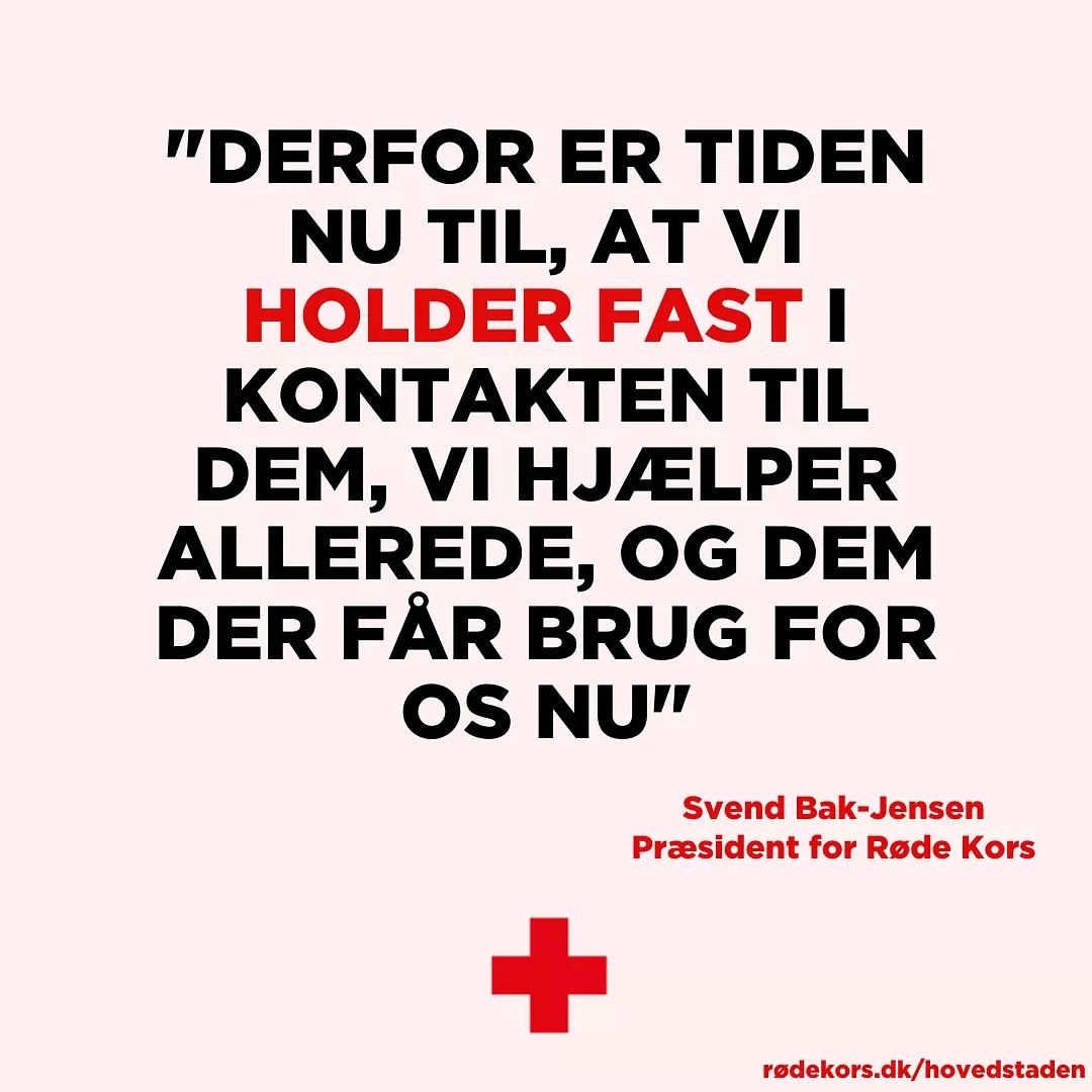 RedCrossCph's tweet image. Vi er glade for myndighedernes fokus på, at mennesker, der lever i socialt udsathed, fortsat skal have muligheder for at indgå i fællesskaber. Det er præcis derfor, vi fortsætter det frivillige sociale arbejde 🙏⛑