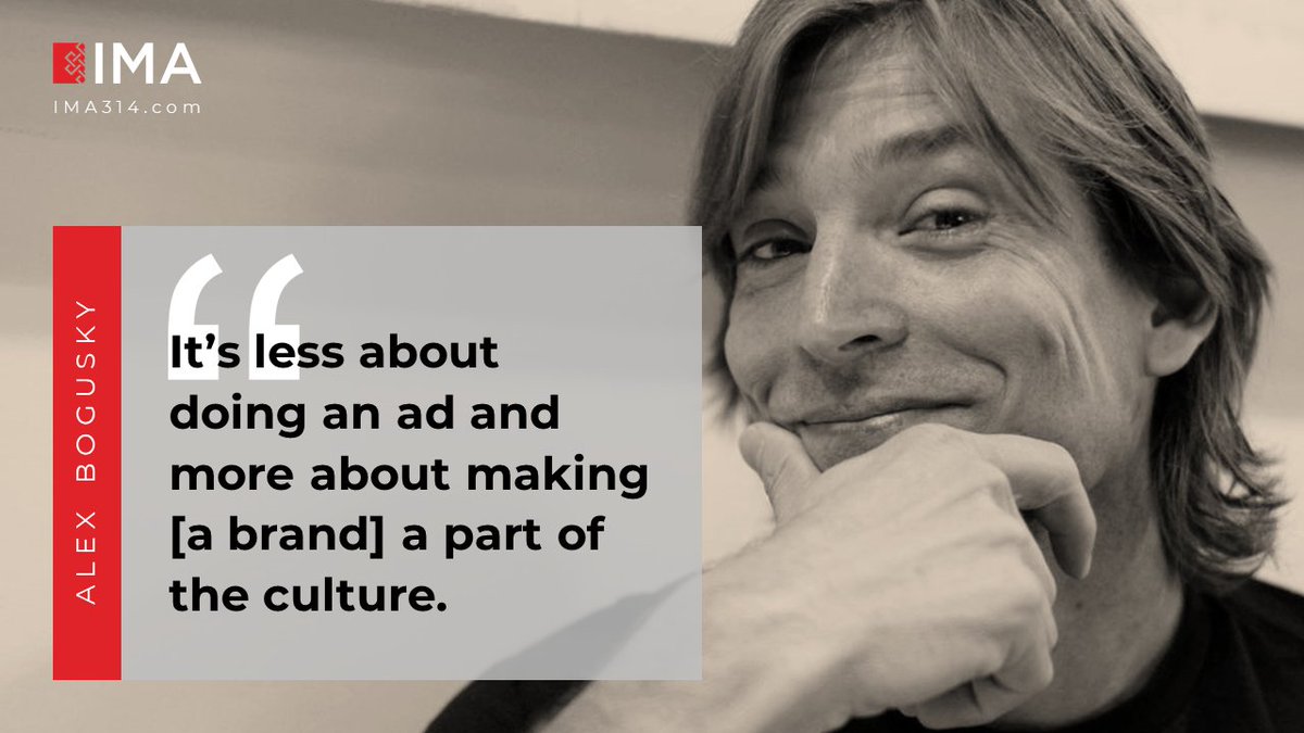 IMA_Digital's tweet photo. #Brand #Culture #Marketing #Bogusky #MondayMotivation https://t.co/bpFBhVFROw https://t.co/Trttya4E1d