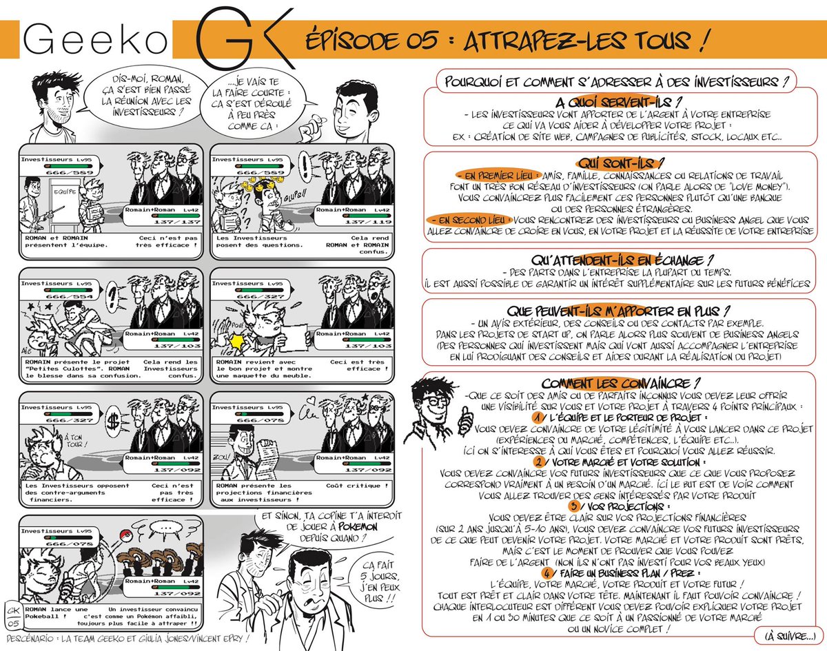 Geekofr's tweet image. Voici l’ultime épisode de cette histoire ! 
Et vous ? Plutôt Pokémon ou Pokémon Go ? 
#Geeko #BD