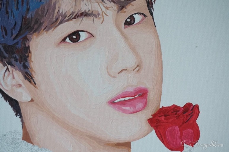 BTS' Jin - Tom Bathrick Art & Sketch - Drawings & Illustration,  Entertainment, Music, Other Music - ArtPal