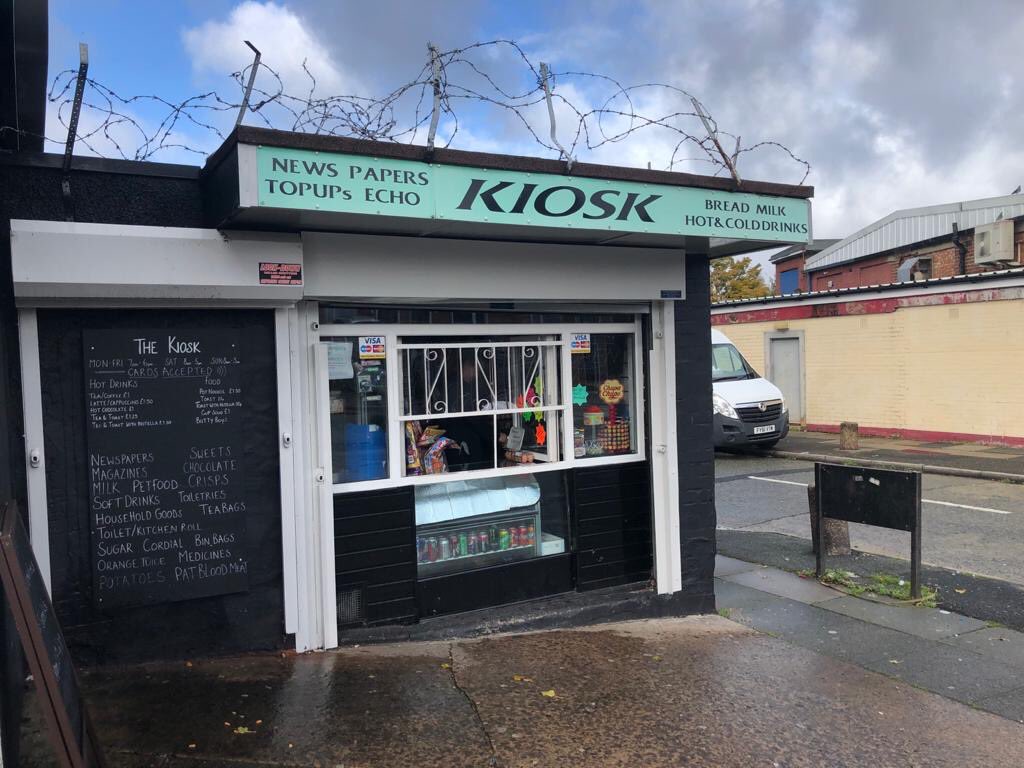 The kiosk Carr Lane Croxteth