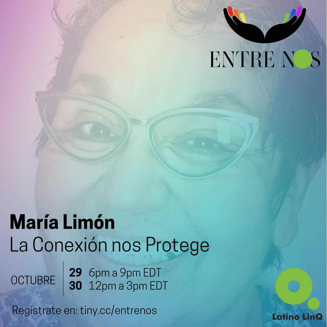 LatinoLinq's tweet photo. María Limón, activista, presentará la charla "La Conexión nos Protege" Explorando los efectos de la violencia y la conexión que nos une como comuidad en el marco de ENTRE NOS. Regístrate hoy mismo en: https://t.co/71ruZMMKtK. https://t.co/1CkpskCNXX