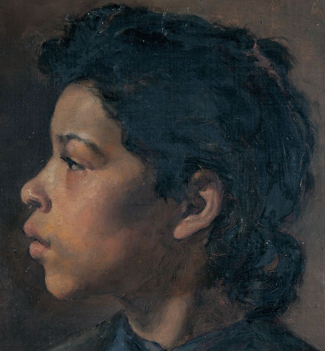 OldPortraiture's tweet photo. Born #OnThisDay in 1859: American painter #ElizabethNourse (1859-1938)
Portrait of a Girl, ca. 1882
#Nourse #AmericanArt #WomenArtists #ChildrenInArt https://t.co/0zG72IGrJp