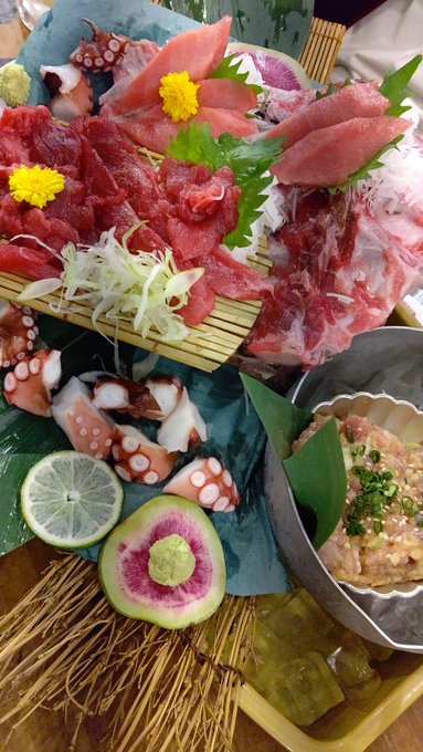 お土産渡すだけのつもりが野口鮮魚 