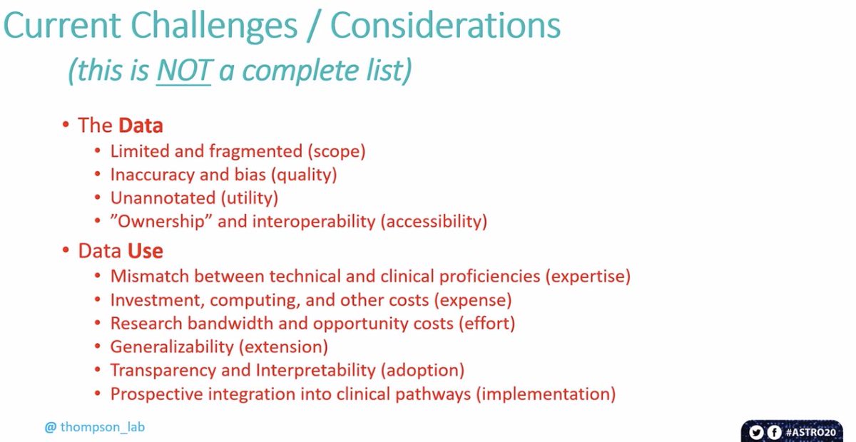 ggmspeijer's tweet photo. Big Data in #radonc practice?
We have good examples, but, still so many challenges & considerations around:
#Datacuration
Crucial for big data #hcsm
I’d like to add on @thompson_lab & @ChuckMayoPhD :
📣 #datadrivendoctor = 😷data-curator, based on🤞hippocratic value https://t.co/8EAYX2xro2