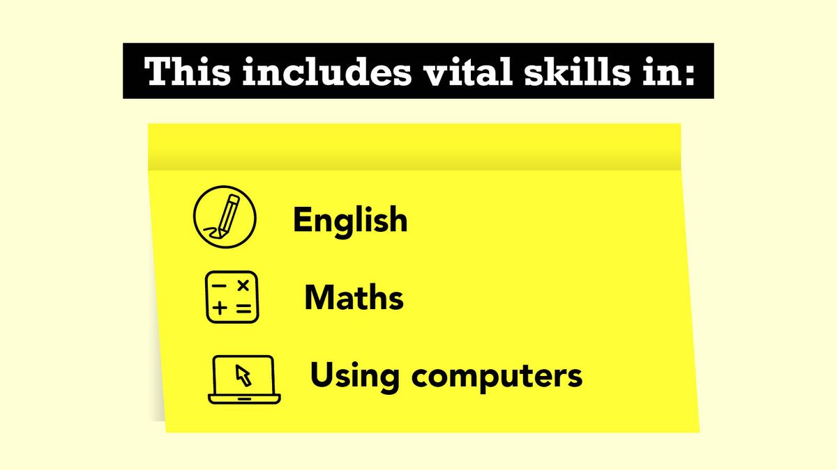 3/5 For many workers, it's their first steps into learning since leaving school. Many go on to achieve college qualifications.