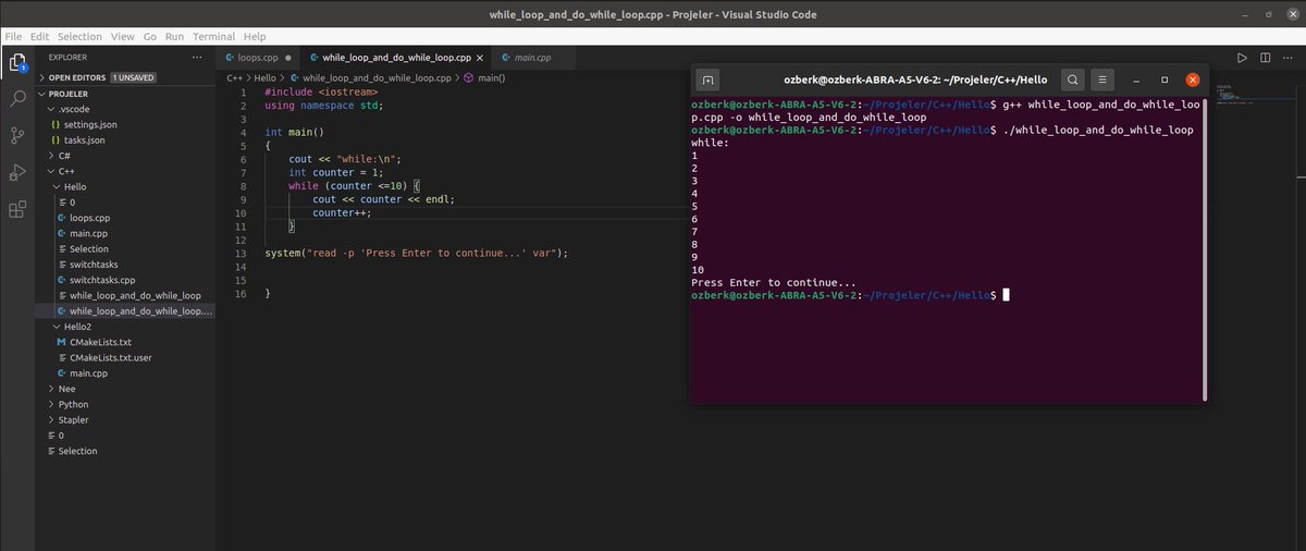 AkbasOzberk's tweet photo. #Cplusplus
#LearnBitch https://t.co/iiuq70klul