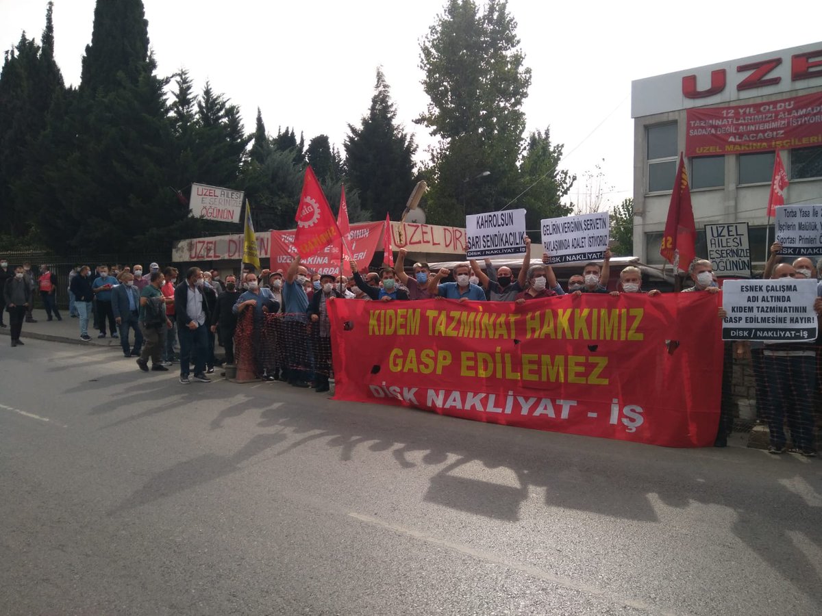 <a href="/ZehraZumrutS/">Zehra Zümrüt Selçuk</a> <a href="/RTErdogan/">Recep Tayyip Erdoğan</a> İstanbul'un göbeğinde emekleri alin  terine haksızlık hukuksuzluk karşısında mücadele veren uzel mağdurları inşasını bir gün mutlaka duyacaksınız emeğe saygı insana saygi