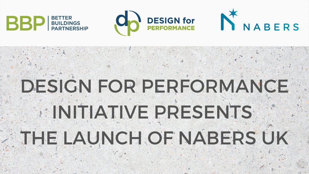 Join us on the 26th November for the official launch of NABERS UK - a new energy efficiency rating scheme for in-use performance that will enable commercial office developers and owners to deliver better buildings in operation. Register here: zoom.us/webinar/regist…