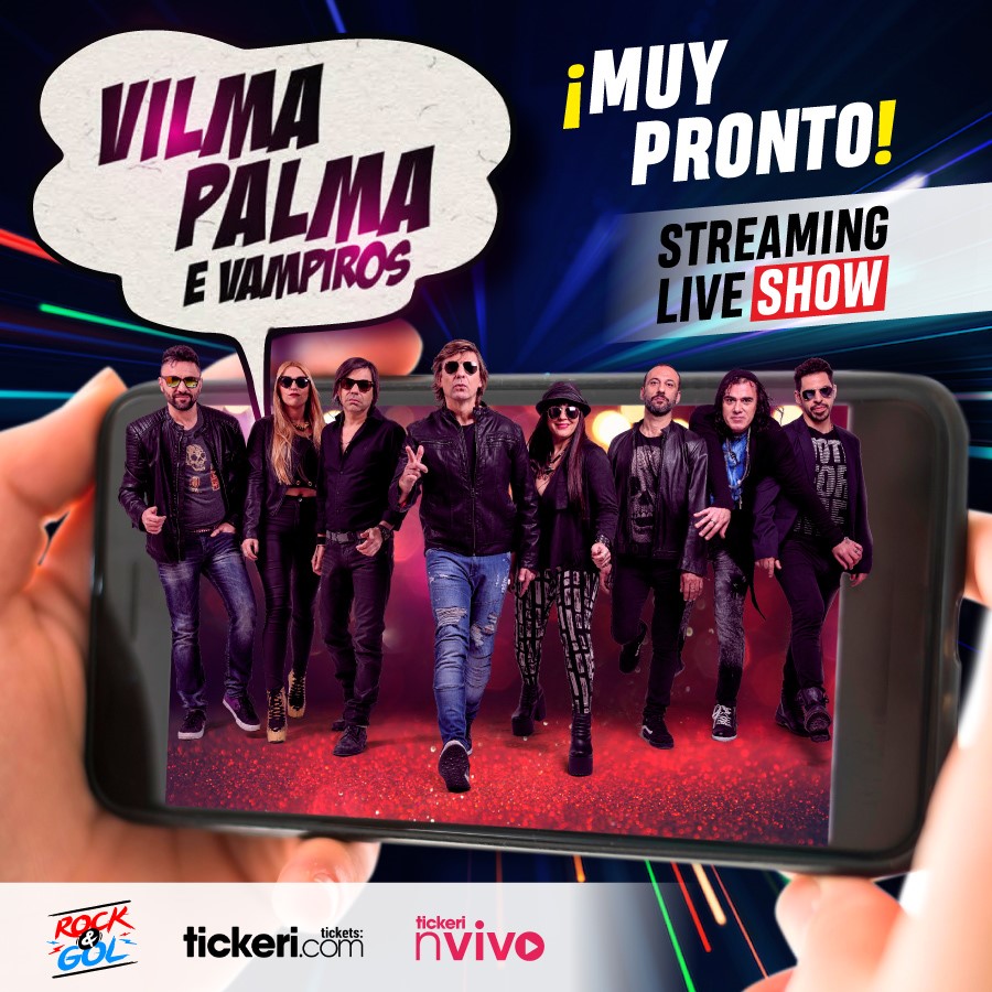 VilmaPalma's tweet photo. MUY PRONTO !!!
STREAMING LIVE SHOW .
Vilma Palma e Vampiros 30 Años de Música.
#VilmaPalma30años #VilmaPalmaLive #fans #MihistoriaconVilmaPalma
#vilmapalmaevampiros #vilmapalma #quedateencasa #rockenespañol #pachanga #autorojo #Boomerang https://t.co/EfsLtqi02C