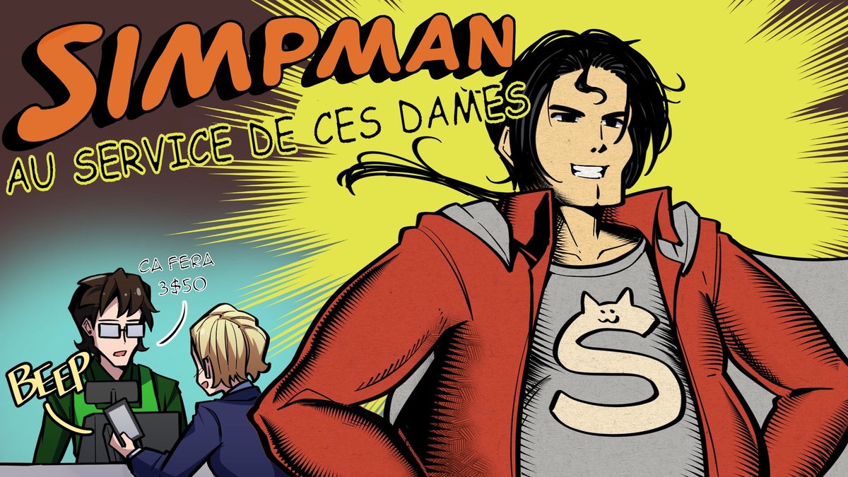 StelworMesiter's tweet photo. Les nouvelles aventures de #SimpMan ! https://t.co/MLCyuwGVqT
