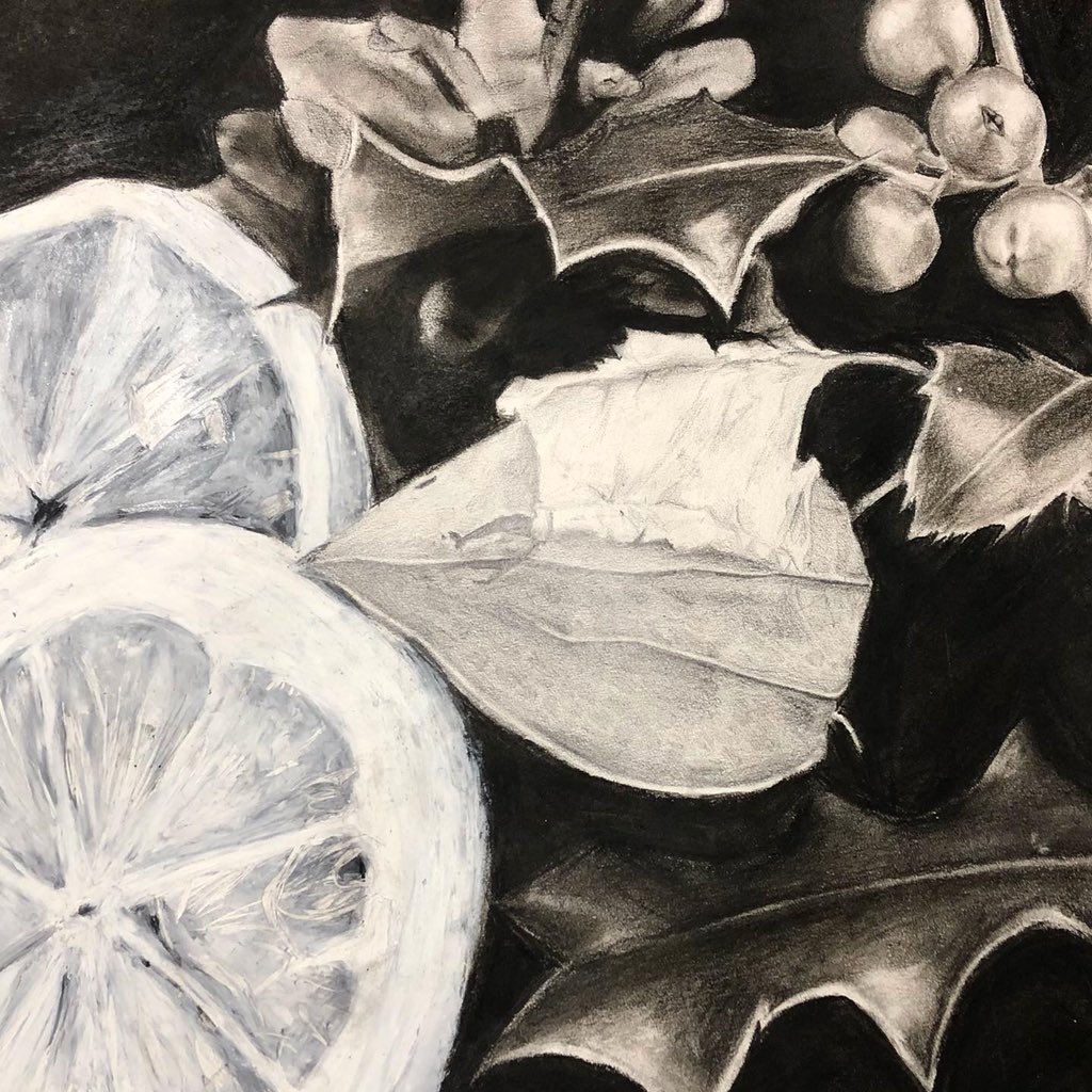cccartandphoto's tweet photo. Amazing to think we start this tonal work training in year 7! 3 years later they can produce these beauties. This task teaches tonal knowledge in different media, photography skills and enlargement through grid drawing! #gcseart #skillworkshops @ActiveLearningT @Cromwell_CC https://t.co/ADaPT2dRA4