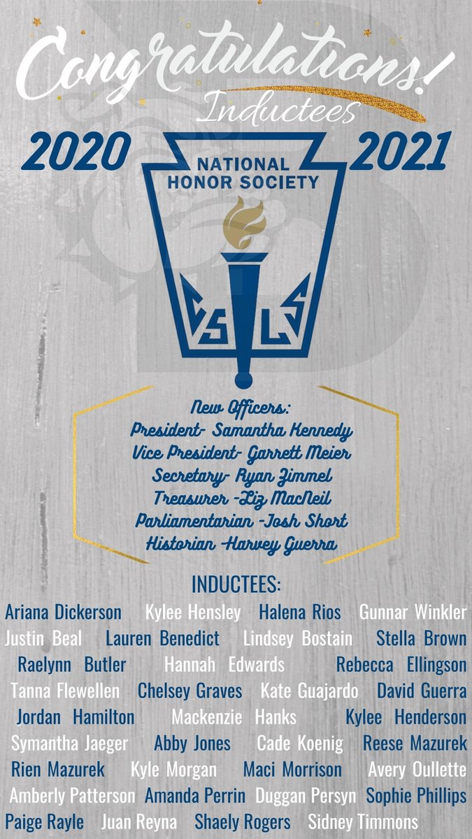 BanderaISD's tweet photo. Congratulations to our 2020-2021 BHS National Honor Society Inductees and New Officers! 
#NationalHonorSociety https://t.co/vtsLqDjgFf
