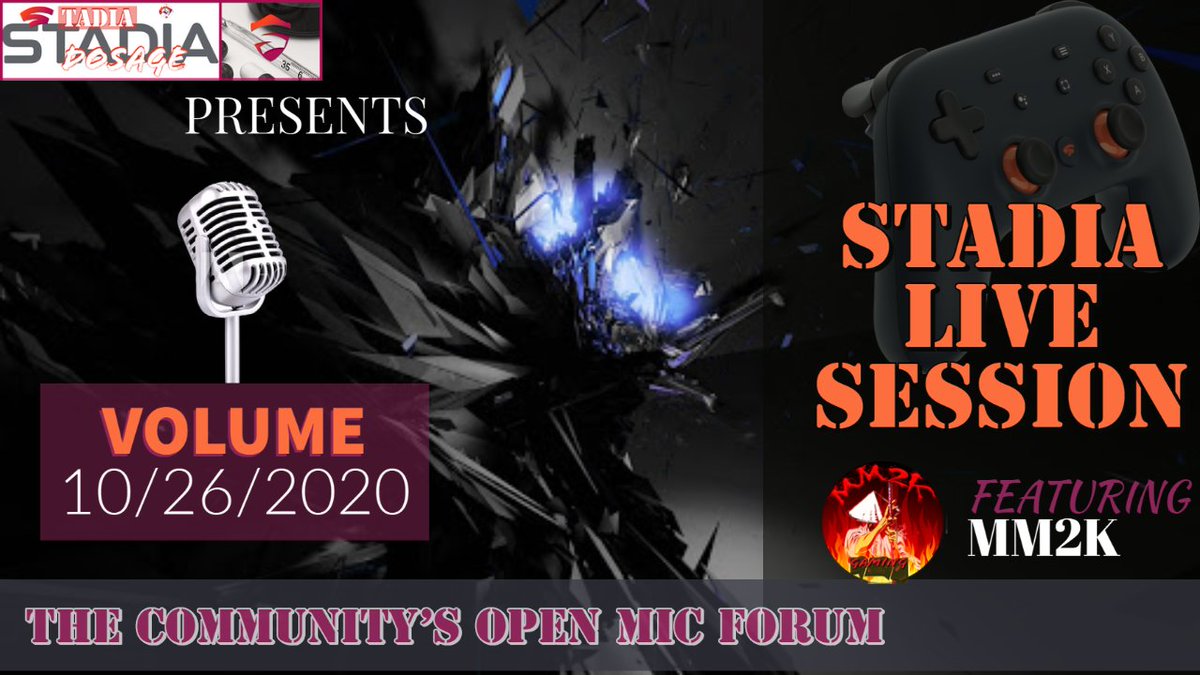 MM2K's tweet photo. WE ARE GOING LIVE AT 11:50 AM EDT | 4:50 pm UK

🔴 LIVE! - We Need a palette cleanser! Disappointing tweets | #StadiaLiveSession 10/26/2020 https://t.co/7MZGcARWDK https://t.co/H9UMl5P4o9