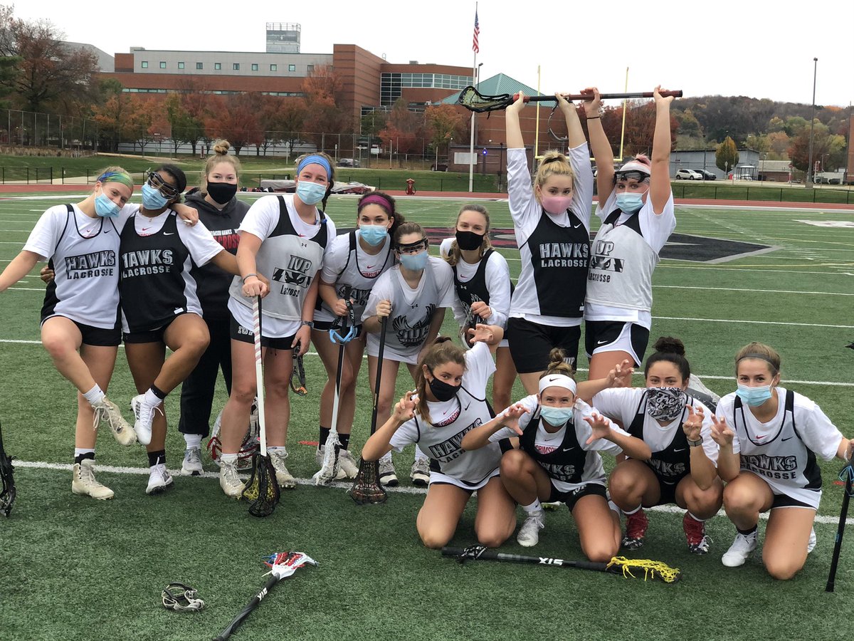 IUPlacrosse's tweet photo. Best way to start a Monday 🥍🤩

#MaskUp #TalonsUp https://t.co/jn1tgSFTzV