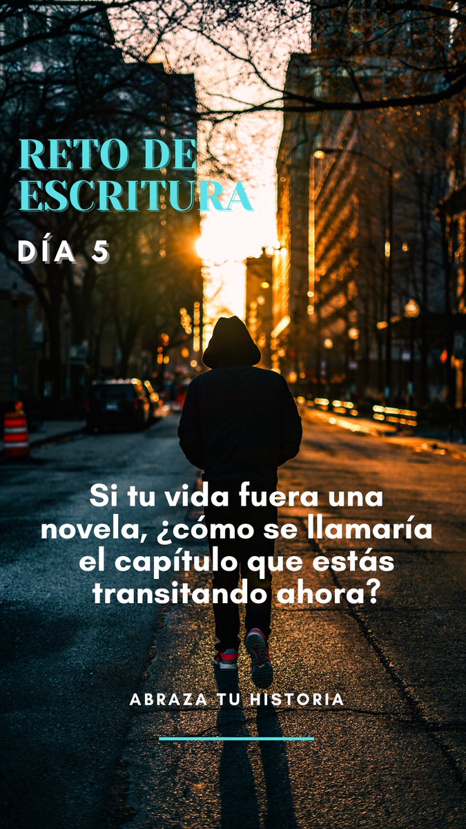 Más retos, versos y ejercicios de escritura personal en:
Instagram: https://t.co/dYNgWCkVBU YoutTube: https://t.co/RO8uw7HKLY #autoconocimiento #escritura #escrituraterapeutica #creatividad #narrativapersonal #journaling https://t.co/uQkdfUKZKf