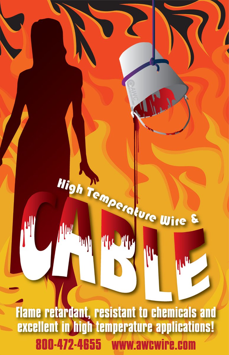 awcwire's tweet photo. Want to win a personalized Halloween Poster with your company's name on it? Head to https://t.co/leYFAujvkC and enter our caption contest!
 
This Poster is: Carrie
#halloween #wireandcable https://t.co/eql2WLEgn7