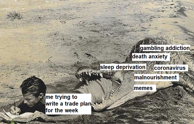 2/ there are a couple of obvious practical reasons why this might be a good ideabut while trading on the lower timeframes comes with its own set of psychological challenges (overtrading / addiction being one)it's important not to confuse trade timeframe with trade frequency