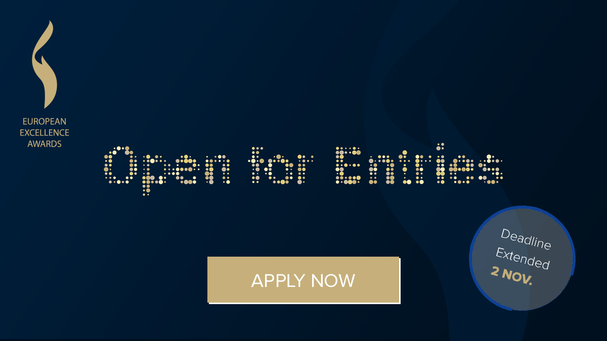 Good news: due to various requests, the final deadline for the European Excellence #Awards has been extended to 2 NOV! Meet our last and final deadline, if you want to be part of this year's competition! #communications #Marketing #EEA excellence-awards.com