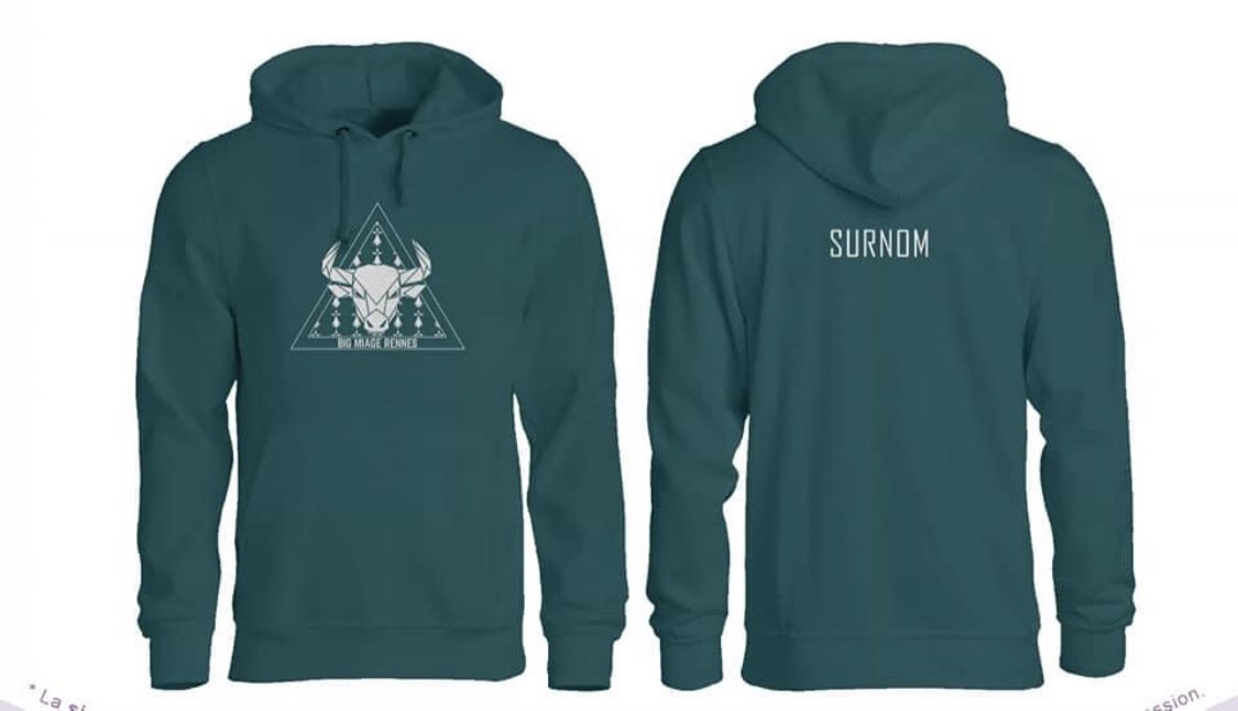 Bonjour tout le monde,
Une surprise pour ce début de vacances 🤩
Voici les pulls pour cette année 🥳
Pour précommander inscrivez-vous grâce au lien ci-dessous.

helloasso.com/associations/b…